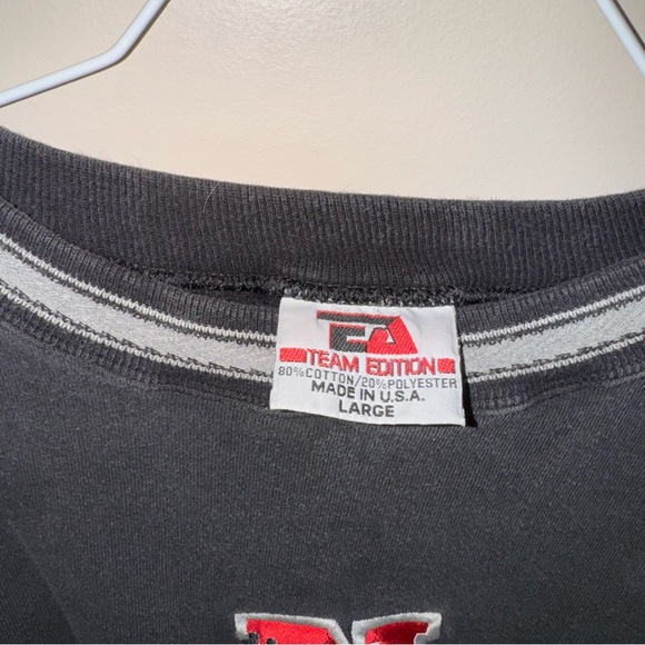 Nebraska Cornhuskers black vintage 90s crewneck sweatshirt - Picture 3 of 4